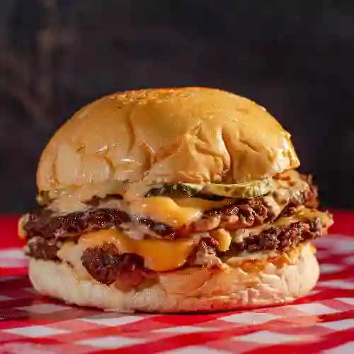 Veg Double Cheeseburger