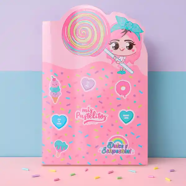 Set de Cuadernos Con Puntadas Serie Mis Pastelitos Miniso
