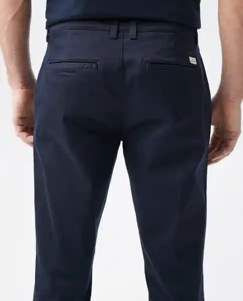 Pantalón Khakis Portland Azul Altamar Ultraoscuro T 36 Chevignon