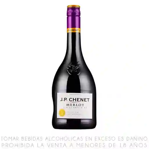 Vino Tinto JP CHENET Merlot Botella 750 Ml
