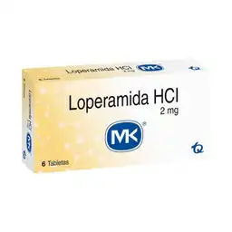 Mk Loperamida Hci tabletas (2 mg) 