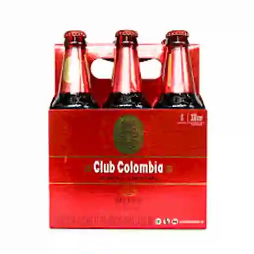 Club Colombia Cerveza Roja x6