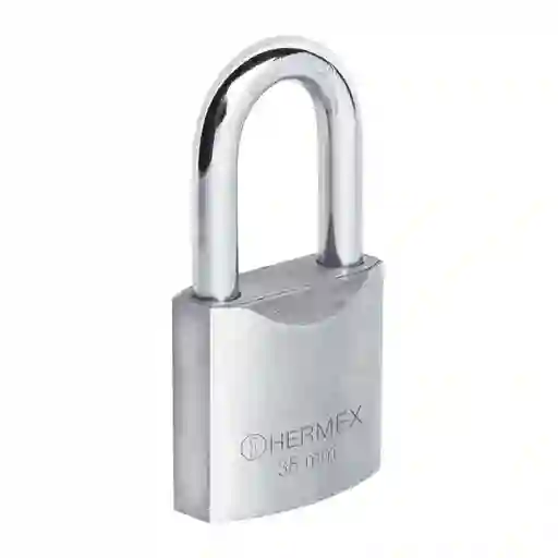 Candado Dehierro Gacho Largo Reforzado 38mm Marca Hermex