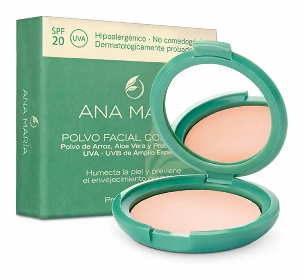 Ana Maria Polvo Compacto con Filtro Solar No.1