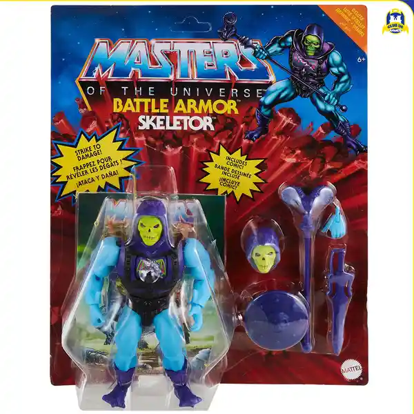 Masters of The Figura Universe Battle Armor Skeletor