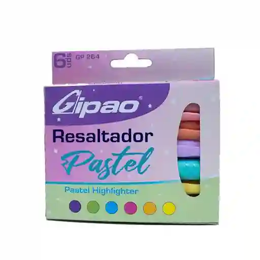 Resaltador Pastel X6 Gipao