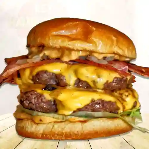 Hamburguesa Cheddar Doble Carne