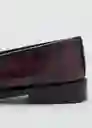 Zapatos Luisa Burdeos Talla 38 Mujer Mango