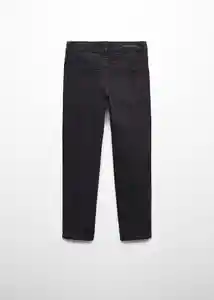 Jean Slim Tejano Negro Talla 11 Niños Mango