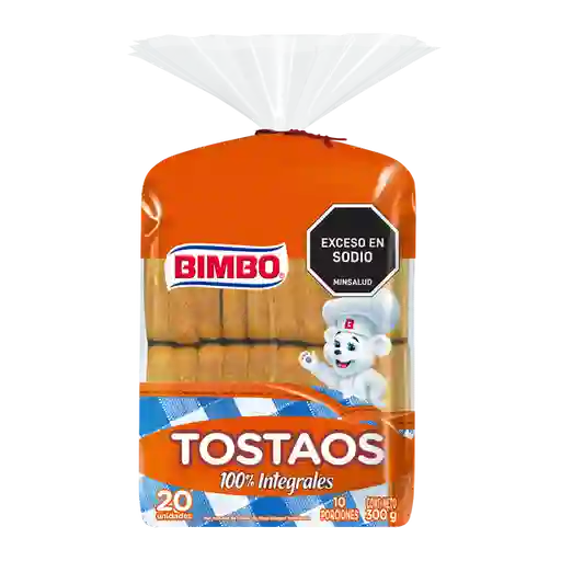 Bimbo Tostao Integral 300 g
