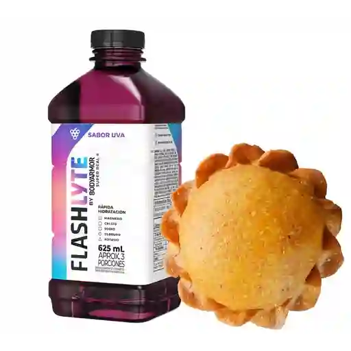 Combo pastel de pollo + flashlite