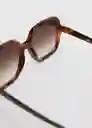 Gafas de Sol Fernanda Chocolate Talla 99 Mujer Mango