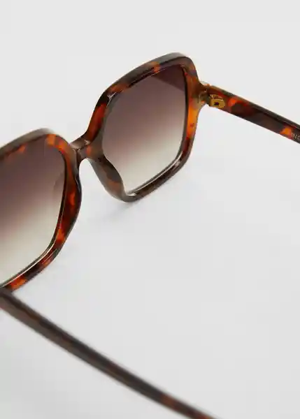 Gafas de Sol Fernanda Chocolate Talla 99 Mujer Mango