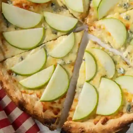 Pizza mela e gorgonzola