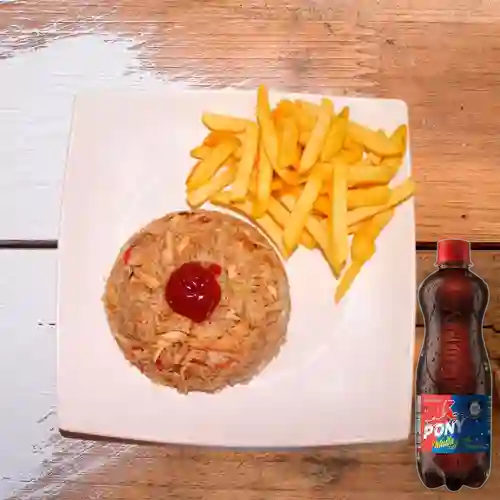 Cmb arroz con pllo pers+pony malta 330ml