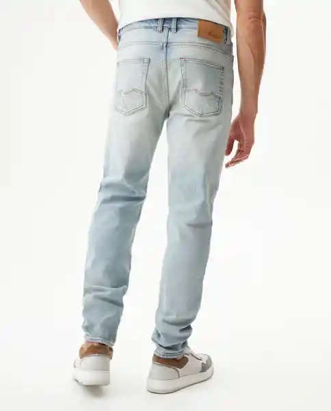 Rappi Rider Jean Skinny Fit Rider Azul Cristalino Claro T 40/32 Chevignon - Rappi