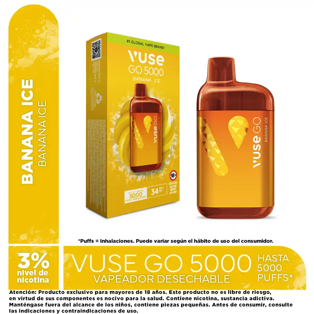 Vuse Go 5000 Banana Ice