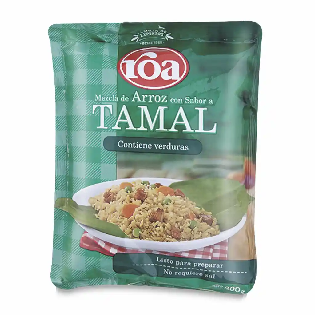 Arroz Tamal Roa Sobre