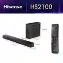 Barra de Sonido Hisense Hs2100 240 W 2.1 Sound Bar 2100 Negro