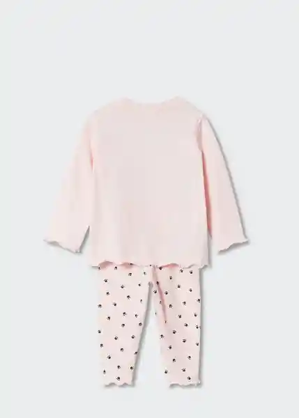 Pijama Koala Rosa Talla 66 Niñas Mango