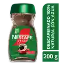 Café descafeinado NESCAFÉ DECAF instantáneo x 200g