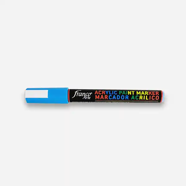 Acrylic Paint Marker Marcador Acrílico Azul Cielo (B028)