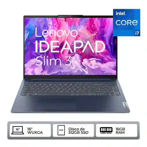 Computador Lenovo Ideapad Slim 5 Intel Core I7 13620h Ram- 16 Gb 512 Gb Ssd Ideapad Slim 5