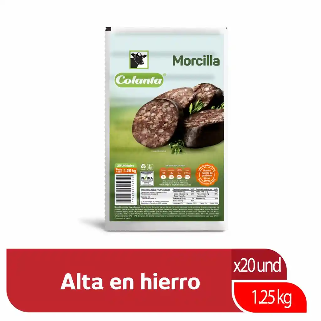 Colanta Morcillax 1.250 G