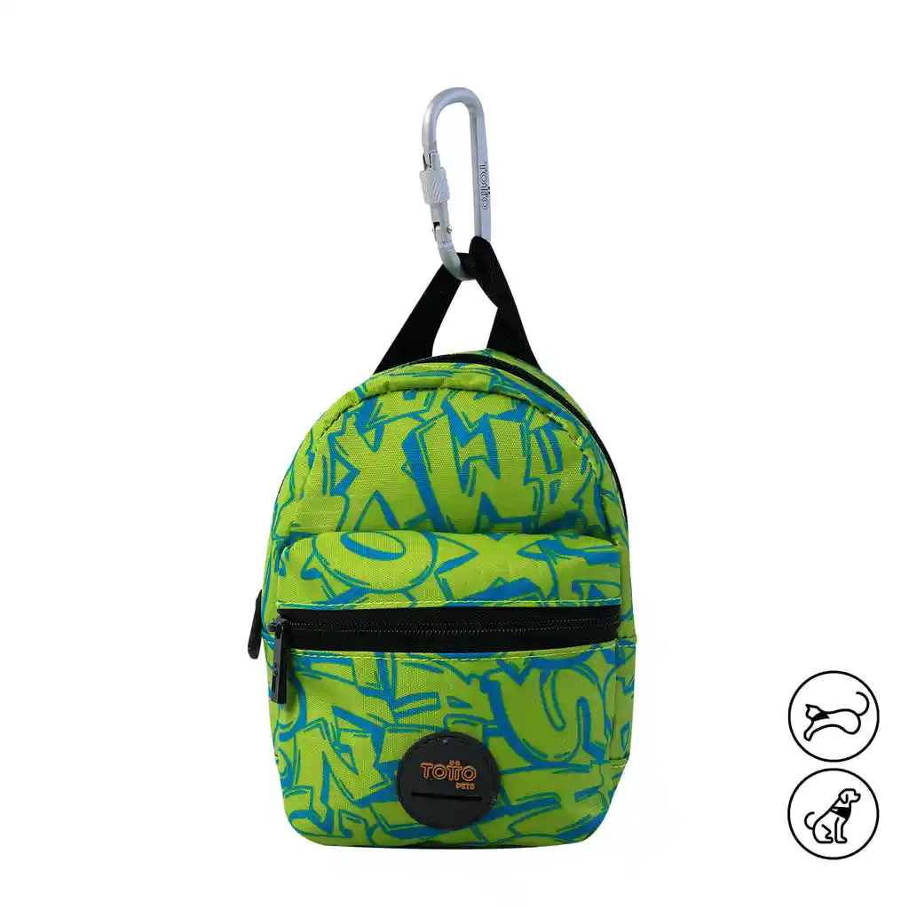 Mini Morral Para Mascota Mini Gary Amarillo