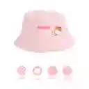 Sombrero Bucket Mini Family Safari Memo Rosa Miniso