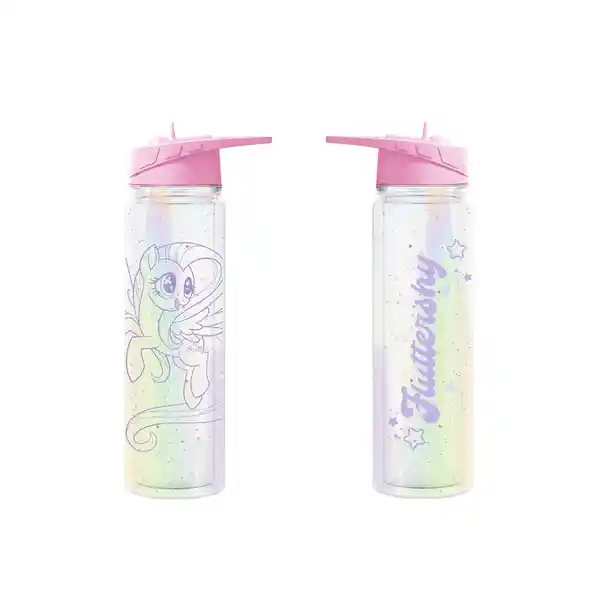 Vaso Plástico Pitillo my Little Pony Rosa 500 mL Miniso