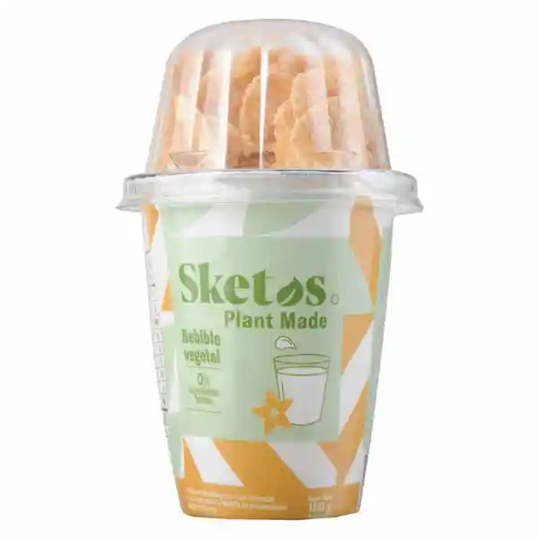 Sketos Yogurt Almendra Vainilla Con Cereal