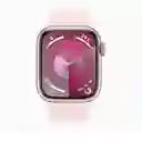 Apple Watch Series 9 Correa Deportiva Rosa Claro Talla S/M