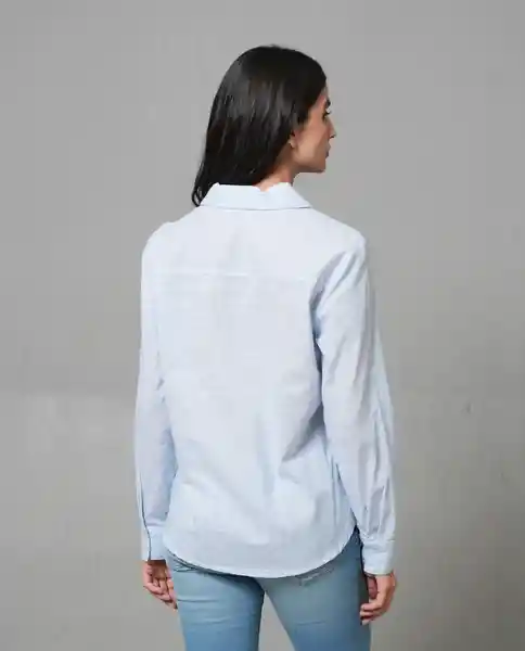 Camisa Mujer Azul S 210 210G103_AZU153920 Rifle