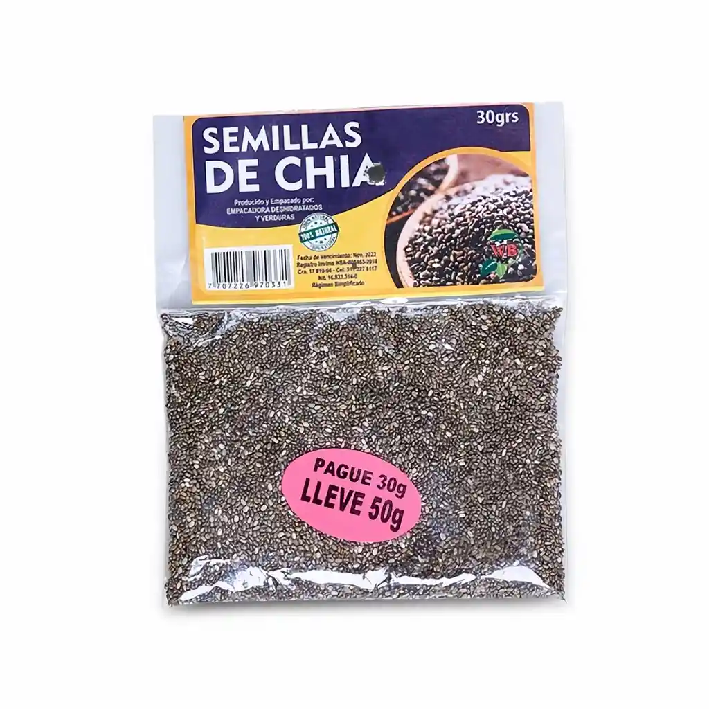 Semillas De Chia Gran Velada