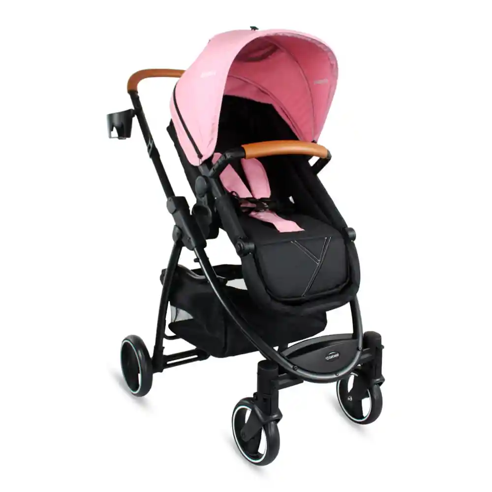 Coche Travel System Alfa Bebesit Rosado