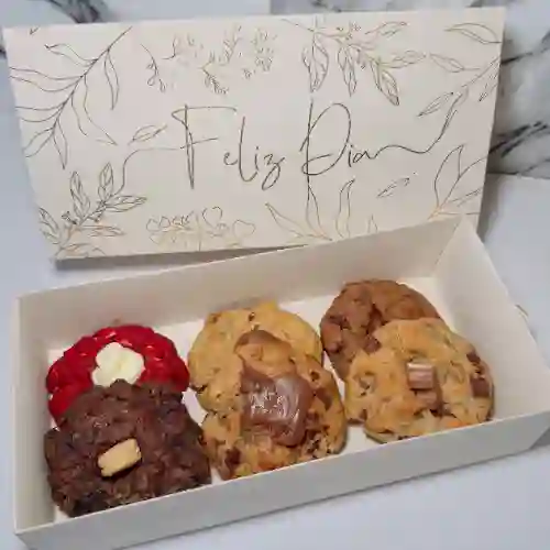 Caja de Regalo X6 Galletas