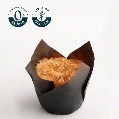 Muffin de Coco Sin Gluten Cero Azúcar