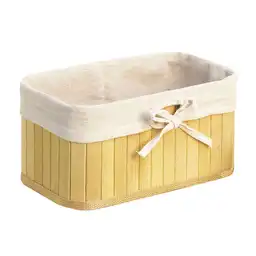 Canasto de Bamboo Baño