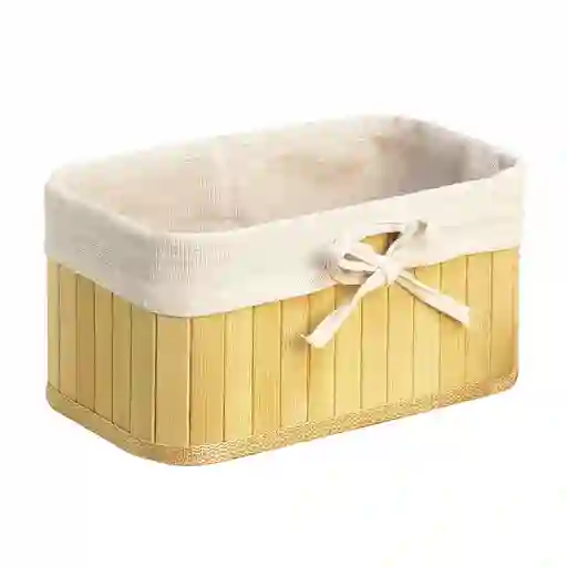 Canasto de Bamboo Baño