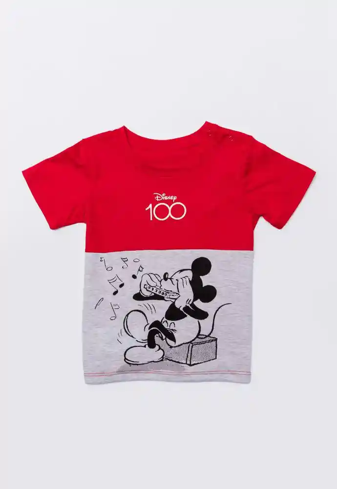 Camiseta Manga Corta 2t-rojo