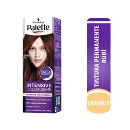 Palette Tinte Permanente Intensive Color Creme Rubí 6-88 Minikit