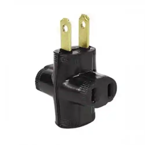 Codelca Enchufe Con Toma Triple T Caucho 15a 1875w X 125-250 V