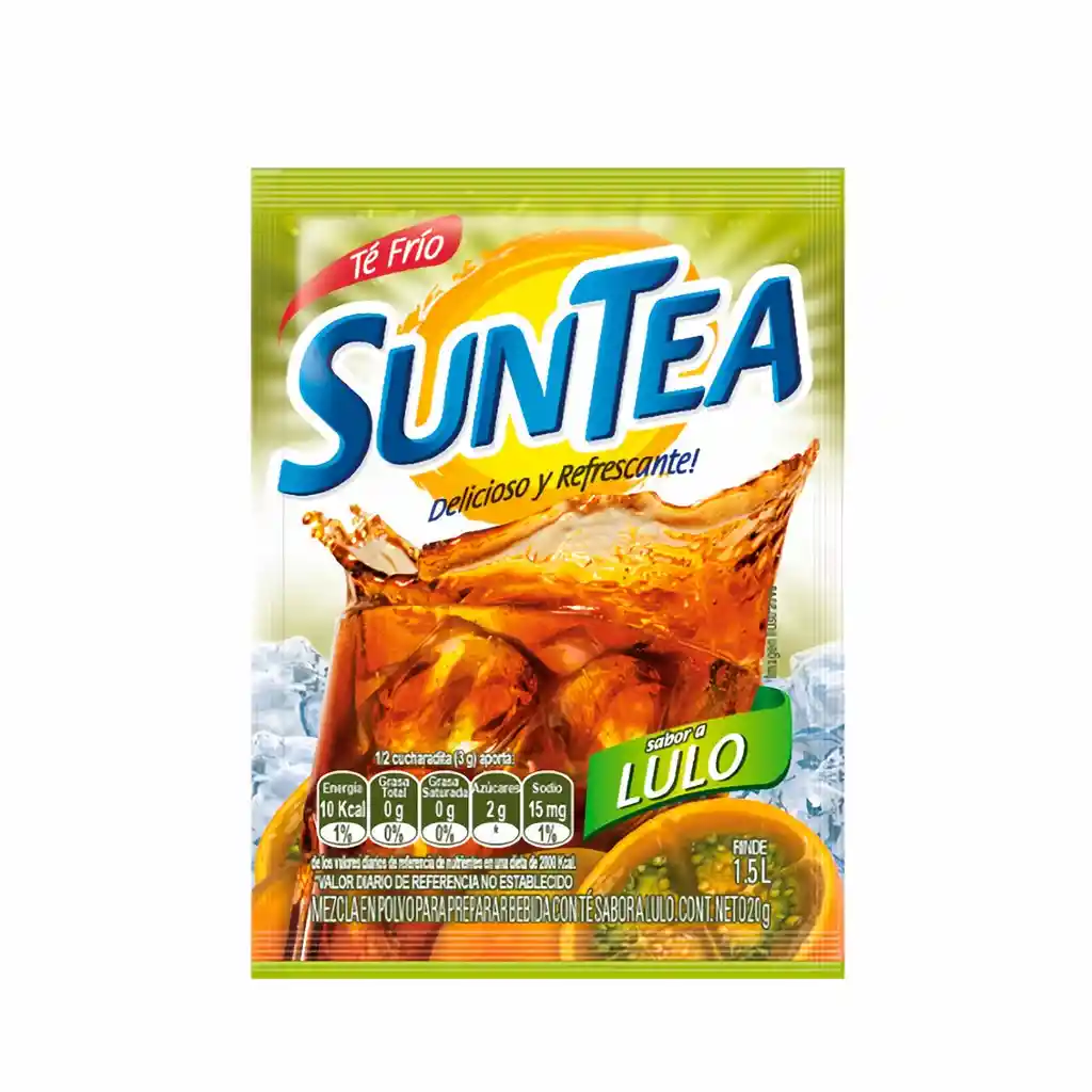 Suntea Té Frio Sabor a Limon 
