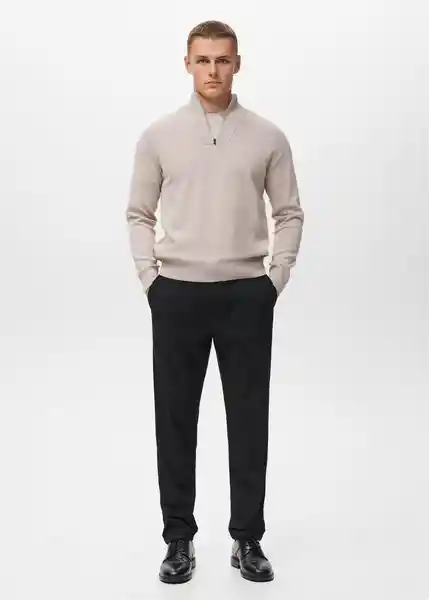 Pantalón Murlo Navy Talla 40 Hombre Mango