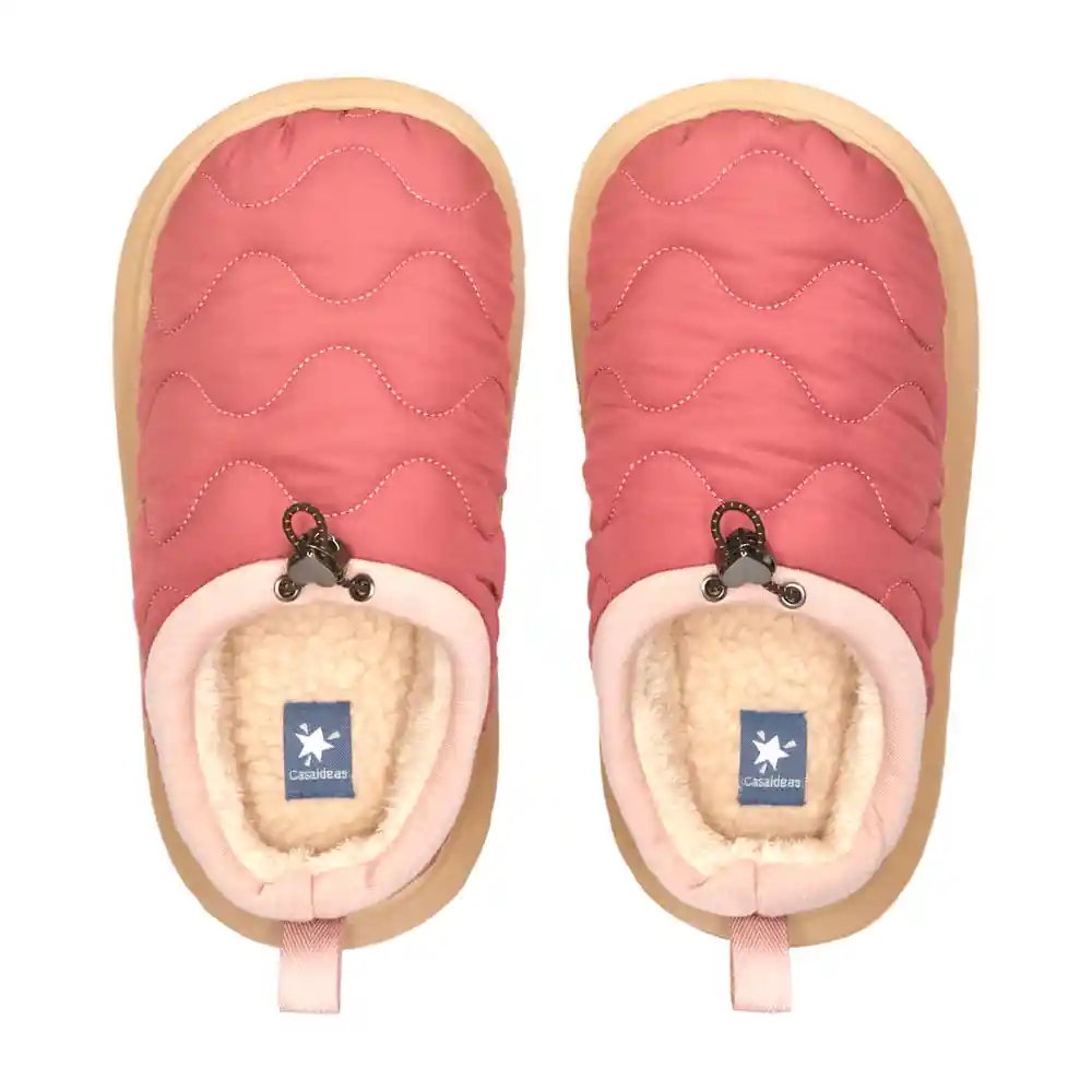 Pantufla Plataforma Taffeta