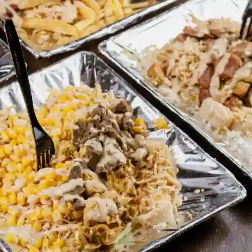 Chuzo Chorizo con Maíz