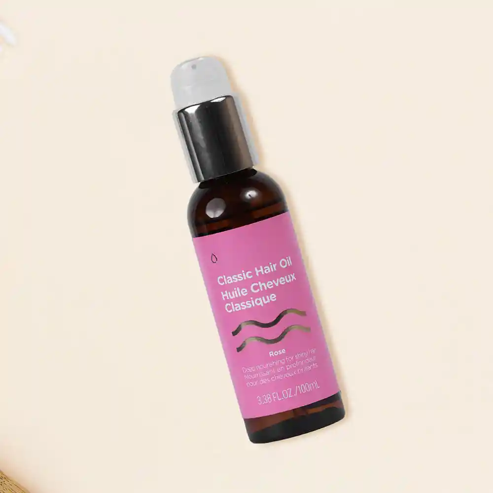 Aceite Para el Cabello Clásico Rosa Miniso