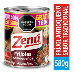 Zenú Frijol Antioqueños 580 g