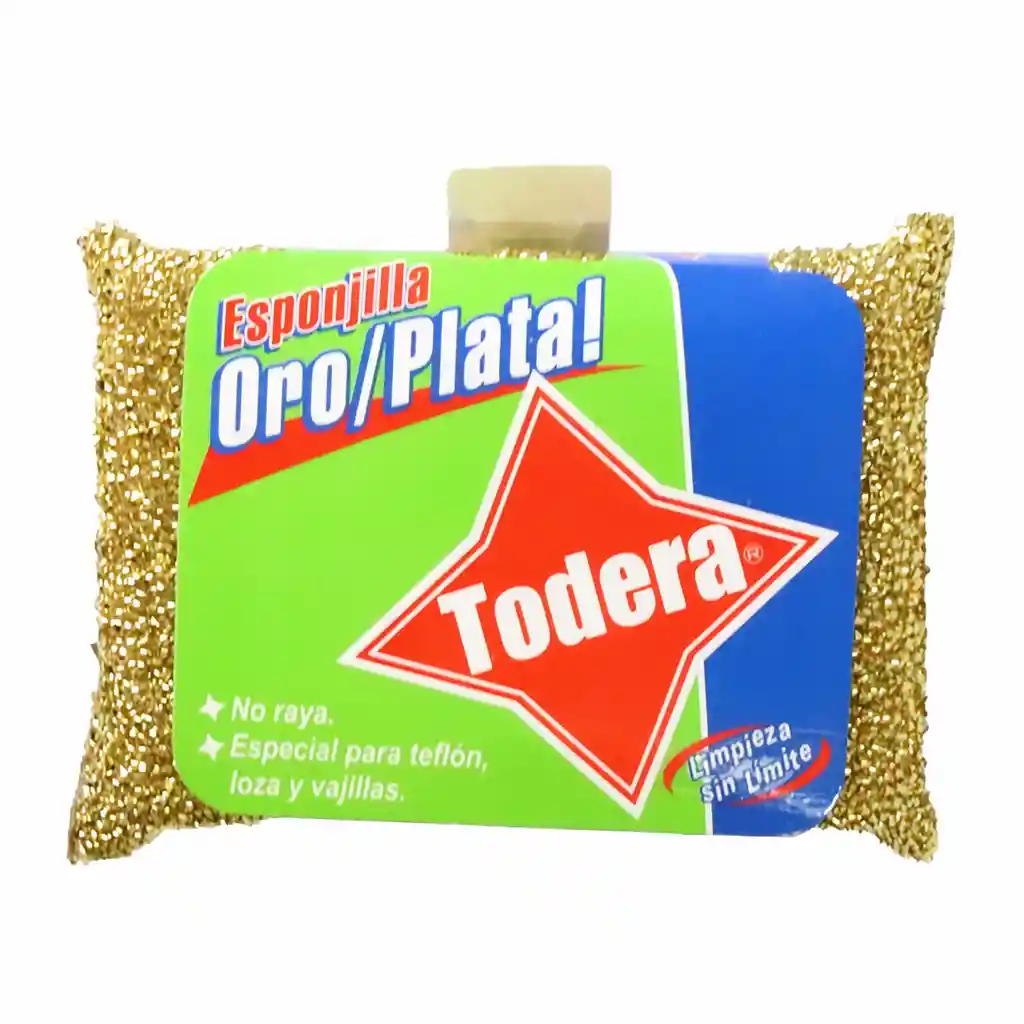 Esponja Multi Usos Tode Oro Plata